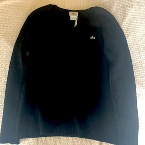 Lacoste Size 36 Black Sweater